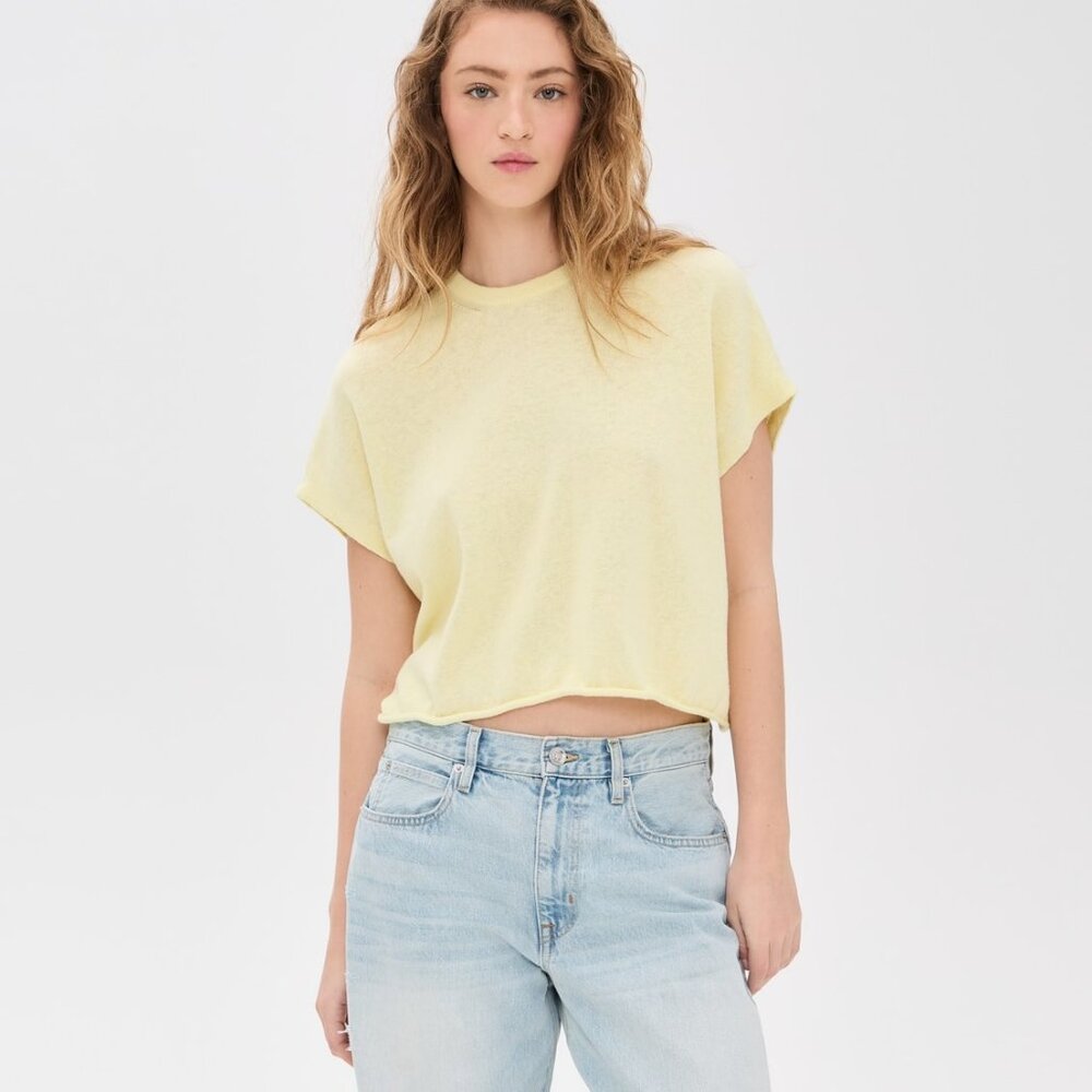 NWOT White + Warren Cotton Blend Easy T-Shirt